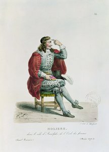 Portrait of Moliere in the Role of Arnolfe from 